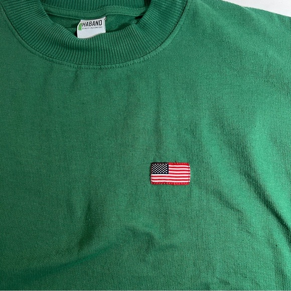 Haband Pullover Sweatshirt - Green Color - Size Large - Picture 3 of 8